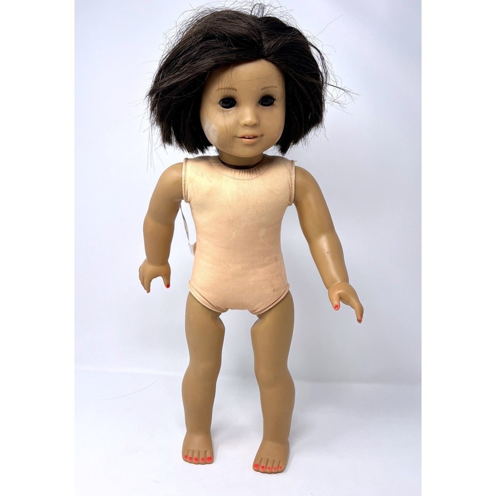 American Girl Just Like You #28 18" Doll Brown Eyes Medium Skin Haircut TLC